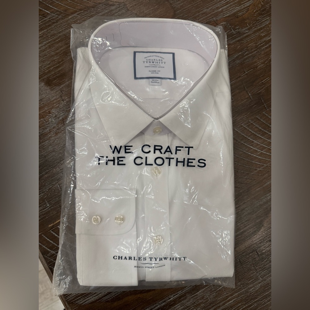 NWT Charles TyrWhitt Dress shirt